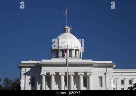 USA, Alabama, Montgomery, Alabama State Capitol, b. 1851 Stock Photo