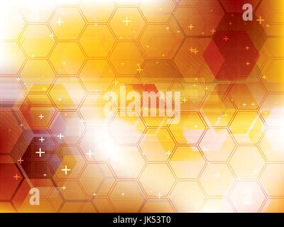 Technology background yellow futuristic abstract in digital vector with ...