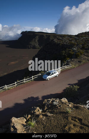 France, Reunion Island, Bourg Murat, Plaine-des-Sables, ash plain of the Piton de la Fournaise Volcano Stock Photo