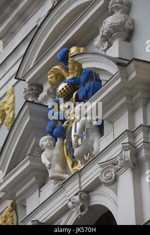 Germany, Sachsen, Leipzig, Alte Börse Old Stock Exchange, Detail, Stock Photo