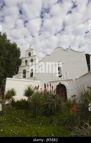 USA, California, San Diego, Mission San Diego de Alcala Stock Photo