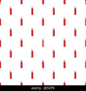 Sauce bottle in cartoon style isolated on white background vector illustration Stock Vector