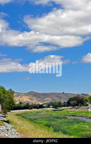 Alameda Creek, Regional Trail , Union City, CA USA Stock Photo