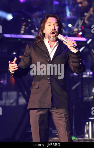 MIAMI, FL - AUGUST 3, 2012: Marco Antonio Solis performs during the Gigant3s concert featuring, Marc Anthony, Chayanne and Marco Anotonio Solis at the American Airlines Arena in Miam, Florida. August 3, 2012. © Majo Grossi/MediaPunch Inc. Stock Photo