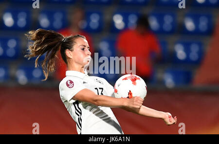 Germany's Sara Daebritz in action during the European Championship ...