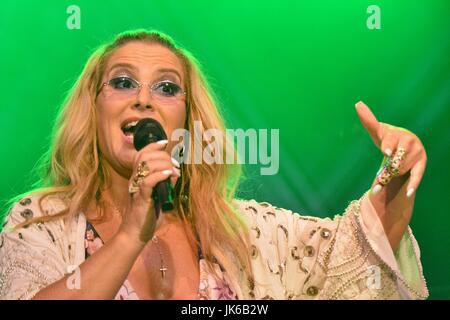 Freiburg, Germany, 21th July 2017, ZMF Zelt-Musik-Festival Featuring Anastacia Credit mediensegel.de/Alamy Live News Stock Photo