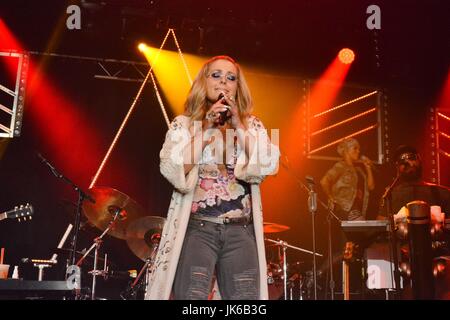 Freiburg, Germany, 21th July 2017, ZMF Zelt-Musik-Festival Featuring Anastacia Credit mediensegel.de/Alamy Live News Stock Photo