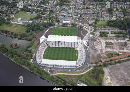 Páirc Ui Chaoimh The stadium is set to re-open today and will welcome fans from Tipperary and Clare for the All-Ireland Senior Quarter Finals Stock Photo