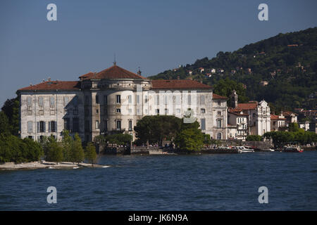 Italy, Piedmont, Lake Maggiore, Stresa, Borromean Islands, Isola Bella, Palazzo Borromeo Stock Photo
