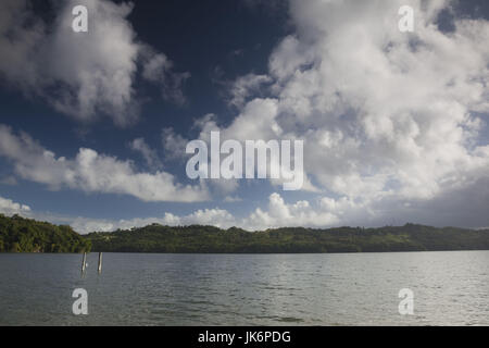 Puerto Rico, North Coast, San Sebastian, Lago de Guajataca lake Stock Photo