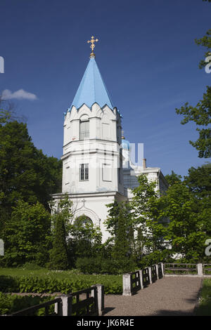 Latvia, Western Latvia, Kurzeme Region, Tukums, Russian Orthodox Church, b. 1871 Stock Photo