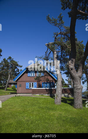 Lithuania, Western Lithuania, Curonian Spit, Nida, Thomas Mann Memorial Museum, house where famous German writer summered between 1930-1932 Stock Photo