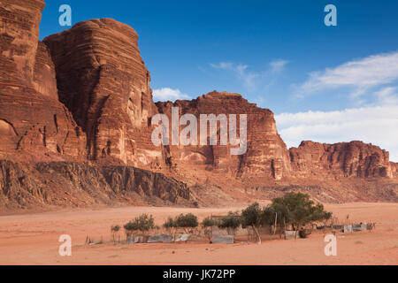 Jordan, Wadi Rum, desert landscape Stock Photo