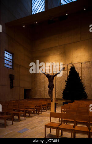 USA, California, Southern California, Los Angeles, Cathedral of Our Lady of the Angels, interior Stock Photo