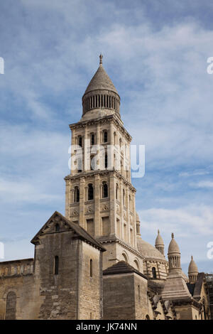 France, Aquitaine Region, Dordogne Department, Perigueux, tower of the Cathedrale St-Front cathedral Stock Photo