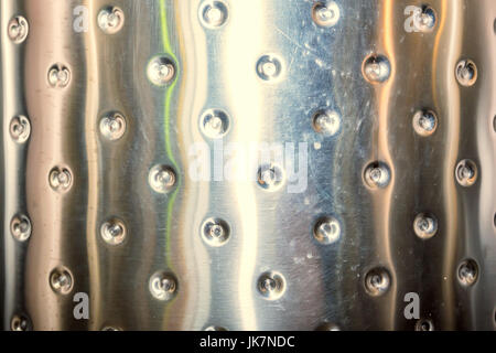 Shiny metal chrome texture Stock Photo