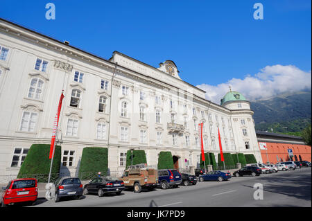 Imperial Palace Hofburg, Innsbruck, Tyrol, Austria | Hofburg, Innsbruck, Tirol, Oesterreich / Hofburg Stock Photo