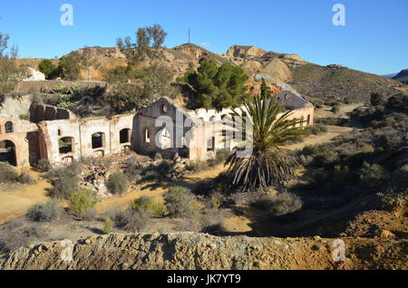 Mazarron mines, Murcia. Spain Stock Photo