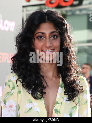 Premiere of Netflix's Series 'GLOW'  Featuring: Sunita Mani Where: Hollywood, California, United States When: 22 Jun 2017 Credit: FayesVision/WENN.com Stock Photo