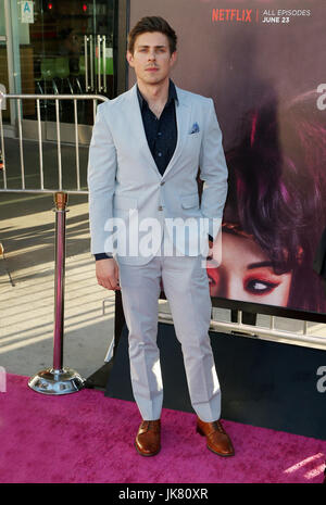 Premiere of Netflix's Series 'GLOW'  Featuring: Chris Lowell Where: Hollywood, California, United States When: 22 Jun 2017 Credit: FayesVision/WENN.com Stock Photo