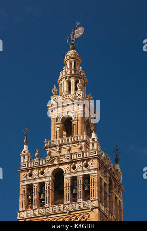 Spain, Andalucia Region, Seville Province, Seville, Cathedral and Giralda tower Stock Photo