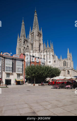 Spain, Castilla y Leon Region, Burgos Province, Burgos, Burgos Cathedral Stock Photo