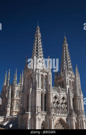 Spain, Castilla y Leon Region, Burgos Province, Burgos, Burgos Cathedral Stock Photo