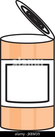 Food can product Stock Vector