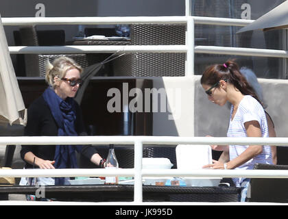 BRENTWOOD, CA - APRIL 3: Naomi Watts with her friends at the beach in Brentwood, California on April 3, 2014. Credit: John Misa/MediaPunch Stock Photo