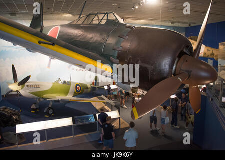 A legendary Japanese WWII fighter Mitsubishi A6M Zero Stock Photo - Alamy