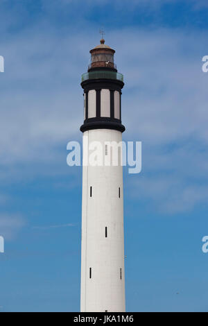 France, Nord-Pas de Calais Region, Nord Department, French Flanders Area, Dunkerque, lighthouse Stock Photo