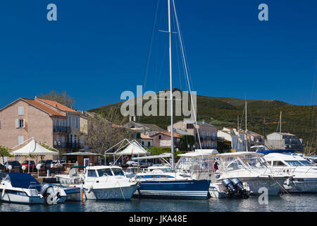 France, Corsica, Haute-Corse Department, Le Cap Corse, Macinaggio Stock Photo