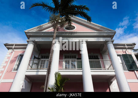 Bahamas, New Providence Island, Nassau, Parliament Square government building Stock Photo