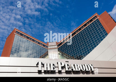 USA, Arkansas, Little Rock, The Peabody Hotel, exterior Stock Photo