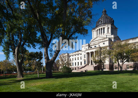 USA, South Dakota, Pierre, South Dakota State Capitol, exterior Stock Photo