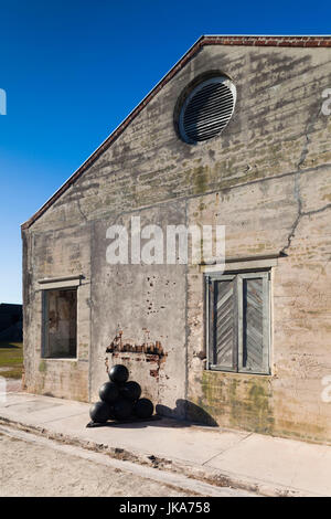 USA, Florida, Florida Keys, Key West, Fort Zachary Taylor Historic State Park, Fort Taylor inner buildings Stock Photo