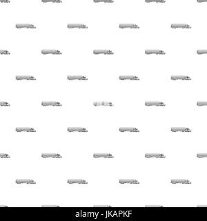 Truck carries petrol pattern Stock Vector
