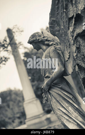 USA, Virginia, Richmond, Hollywood Cemetery, monuments Stock Photo