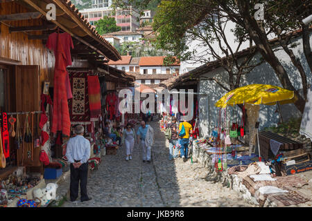 Albania, Kruja, town bazaar Stock Photo