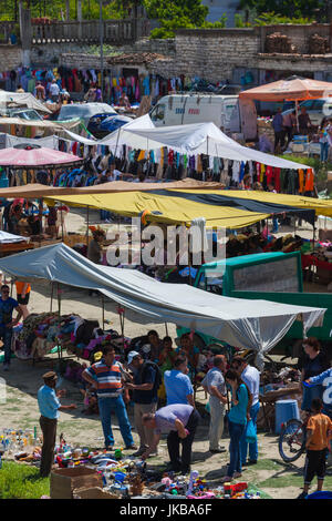 Albania, Berat-area, Gorica, Saturday bazaar Stock Photo