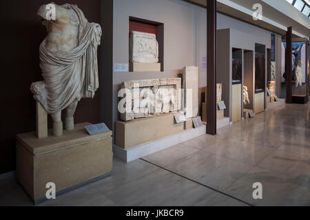 Greece, Central Macedonia Region, Thessaloniki, Archeological Museum, interior Stock Photo