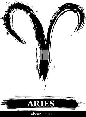 Aries symbol Stock Vector