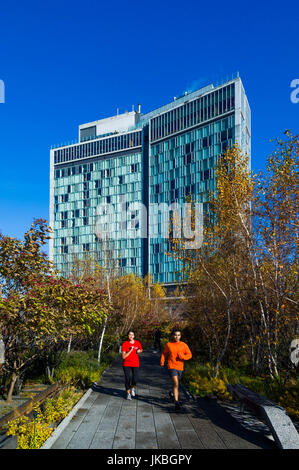 The Standard Hotel on the High Line in Manhattan, New York City Stock ...