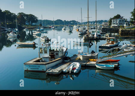 USA, Massachusetts, Gloucester, Annisquam, Lobster Cove Stock Photo