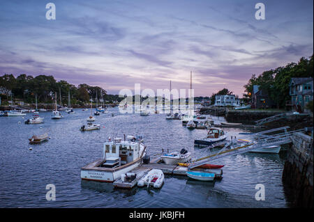 USA, Massachusetts, Gloucester, Annisquam, Lobster Cove Stock Photo