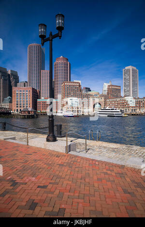 USA, Massachusetts, Boston, Rowe's Wharf buildings Stock Photo
