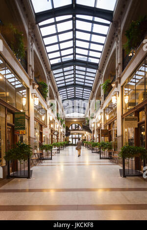 USA, North Carolina, Asheville, Grove Arcade Public Market, interior Stock Photo