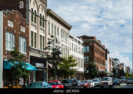 Broughton Street, Savannah, Georgia, USA Stock Photo - Alamy