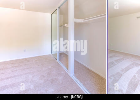 Storage spaces in homes. Real estate photos from southern California. Stock Photo