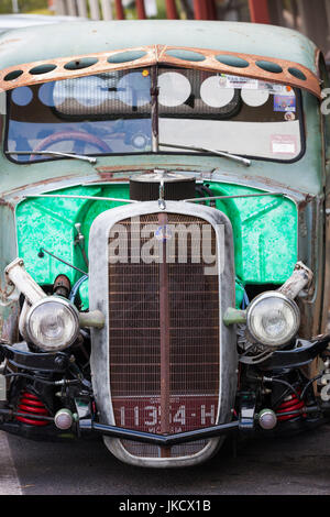 Australia, Victoria, VIC, Castlemaine, Streetrod Centre of Australia, detail of hot rod car Stock Photo